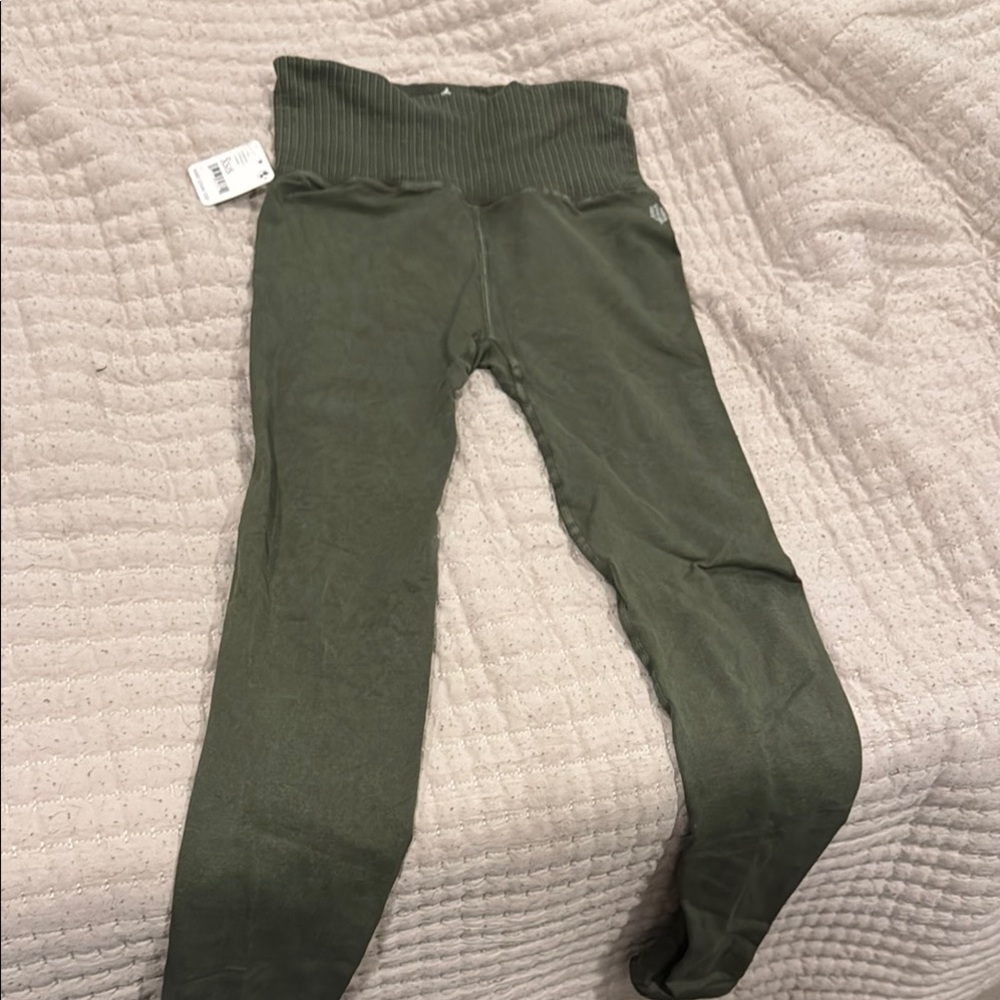Movement free people Olive Green Leggings